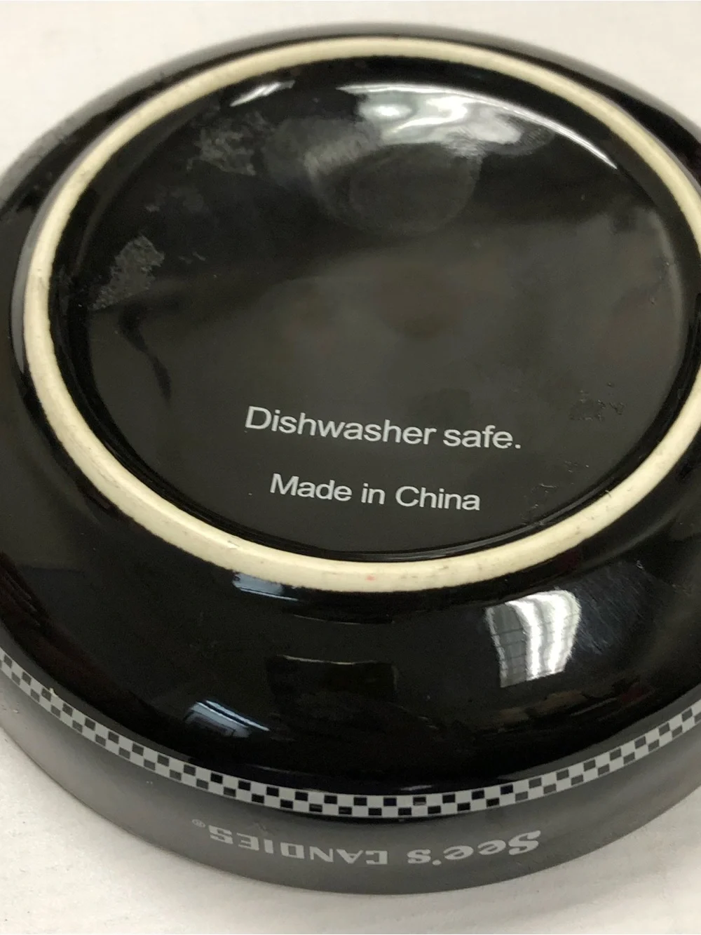 Witch Black Cat Trick or Treat Halloween Candy Dish with Lid Pumpkin